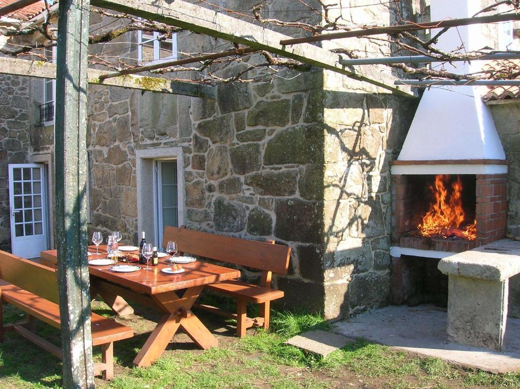 Pension - Albergue De Logrosa Negreira Eksteriør billede